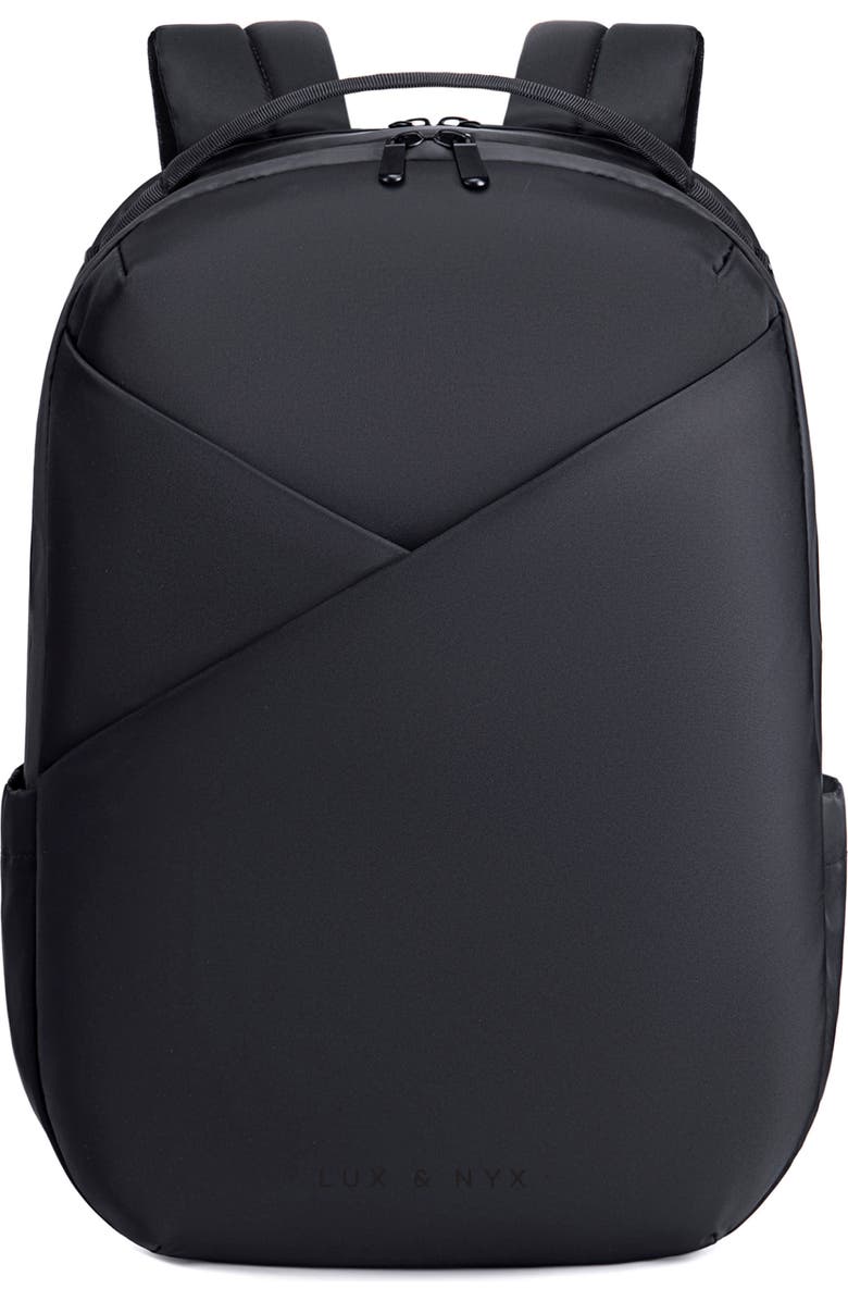 Lux and Nyx Origami 16-inch Laptop Backpack For Women, Main, color, Black