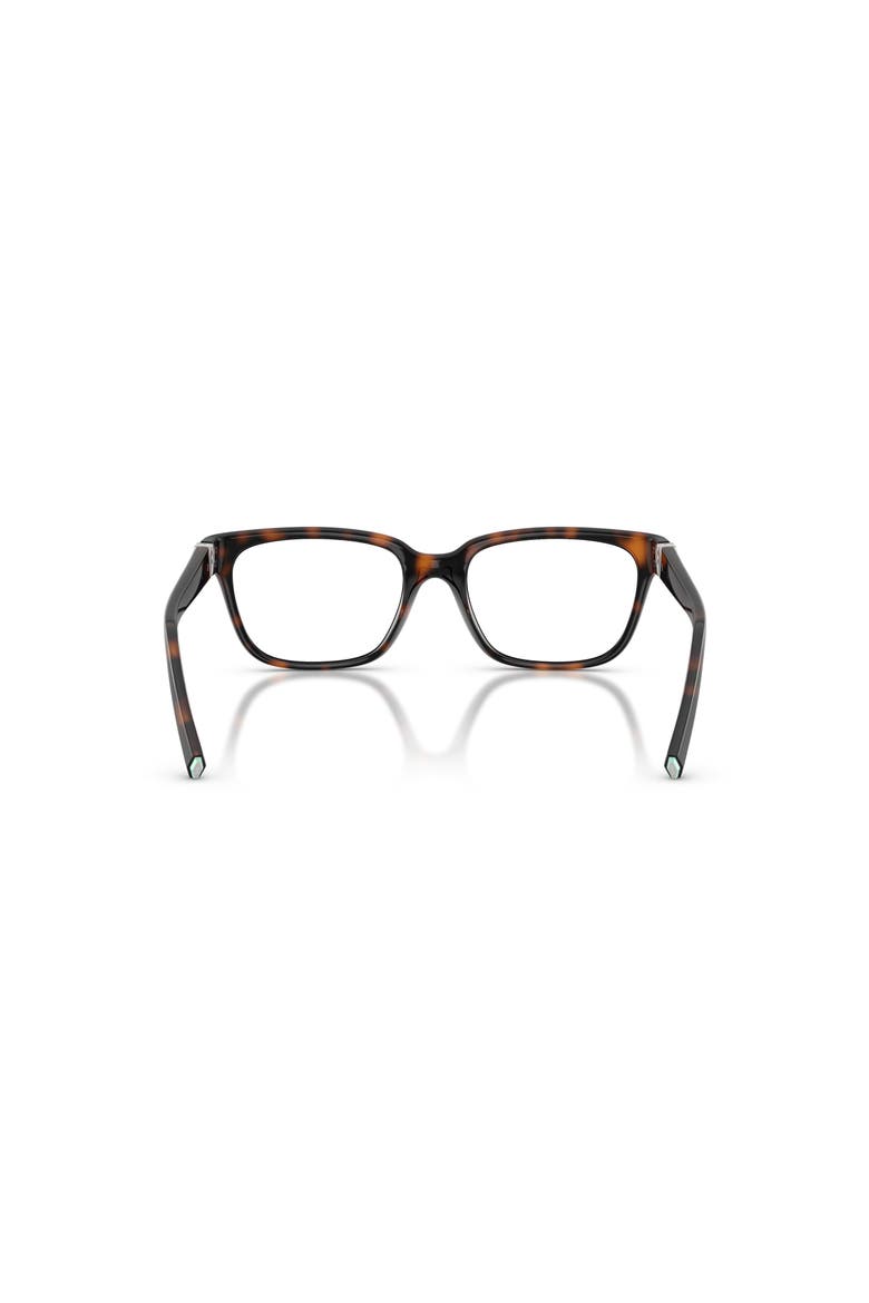 52mm Rectangle optical glasses, Alternate, color, Tortoise