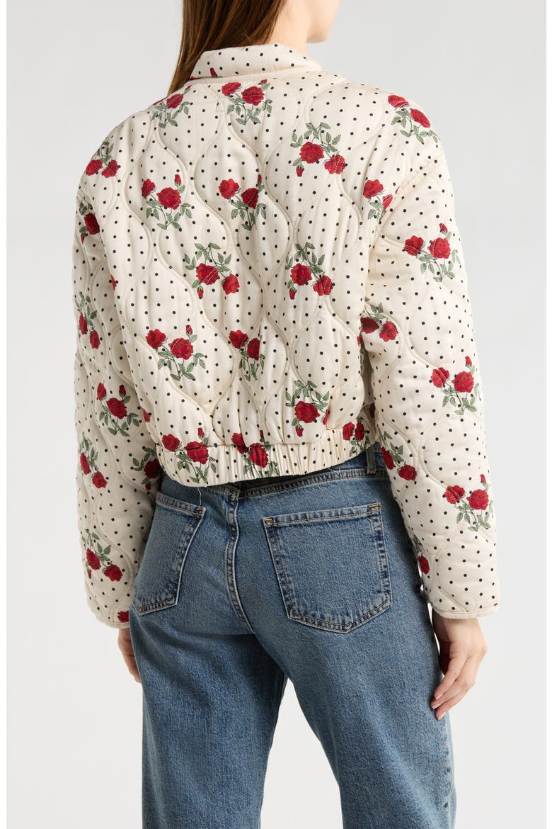 Onion Quilted Jacket, Alternate, color, BUDDING ROMANCE