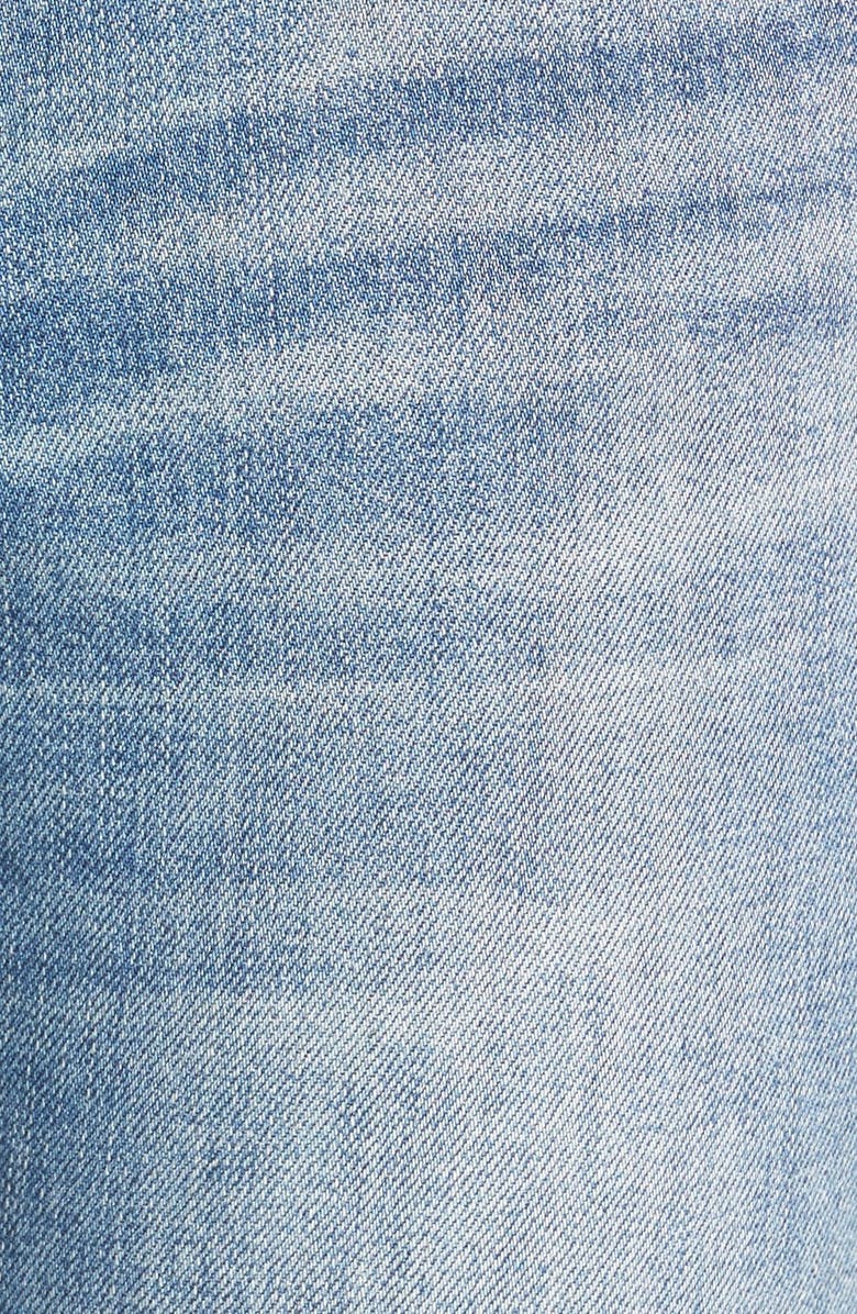 Treasure & Bond Treasure&Bond Release Hem Crop Straight Leg Jeans, Alternate, color, 