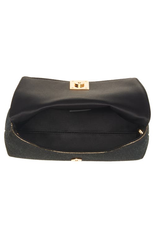 Tom Ford Mini Nobile Hammered Lamé Clutch In Gold