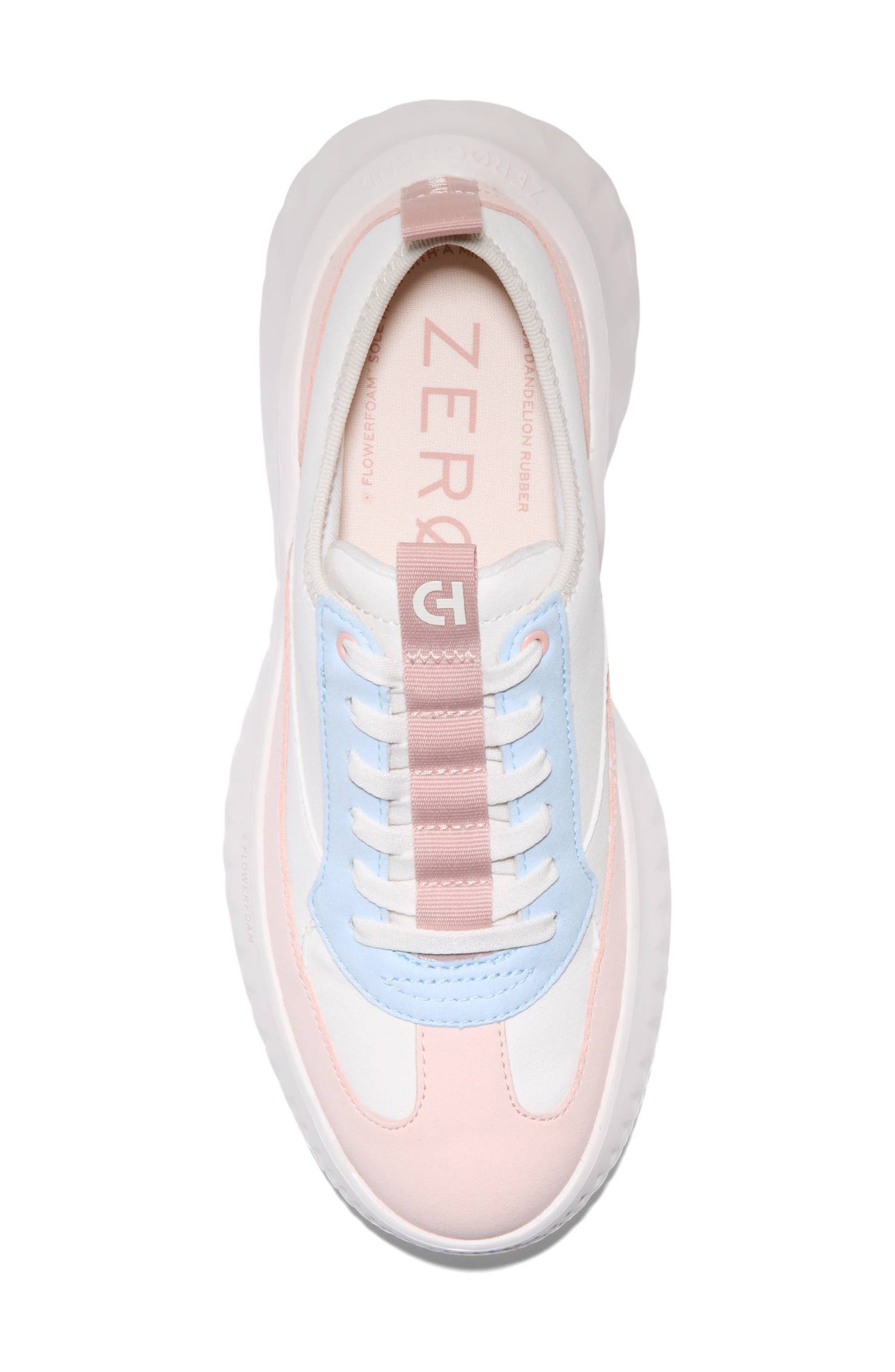 Cole Haan Generation ZERØGRAND II T-Toe Sneaker, Alternate, color, Ivory/ Cameo Rose