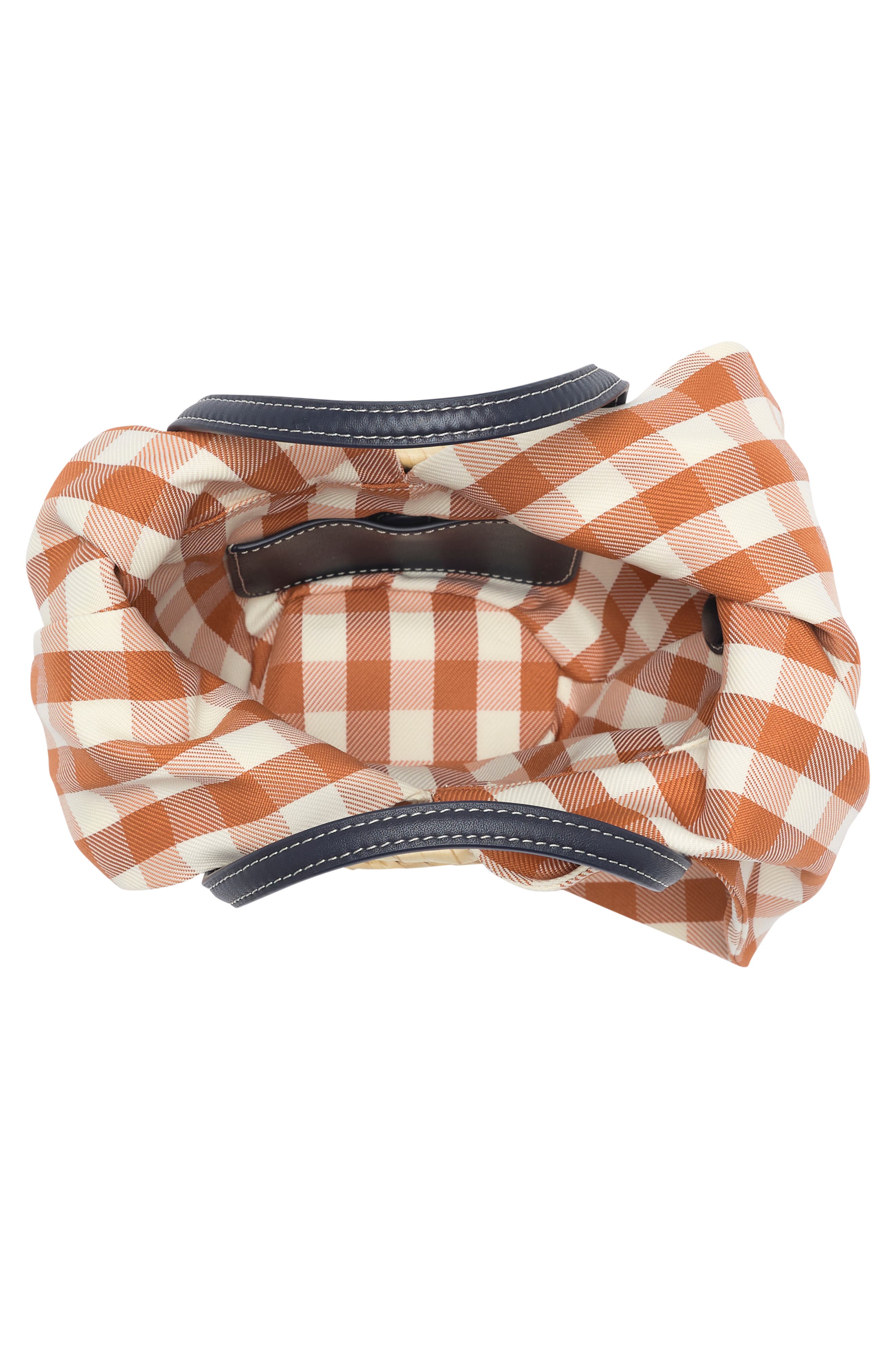 Tory Burch Ella Straw Basket Micro Bag, Alternate, color, 