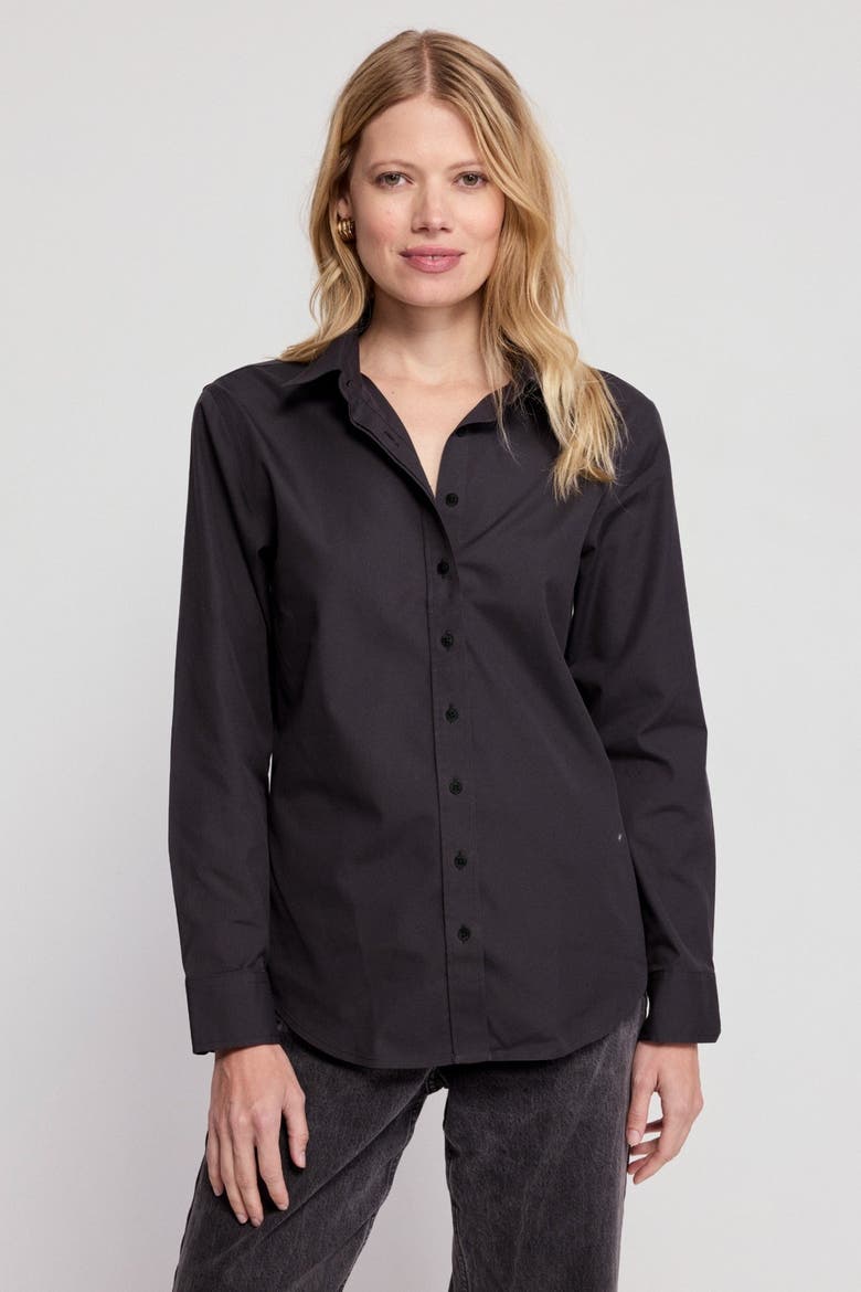 The Jet Set Icon Shirt, Alternate, color, Black/Black