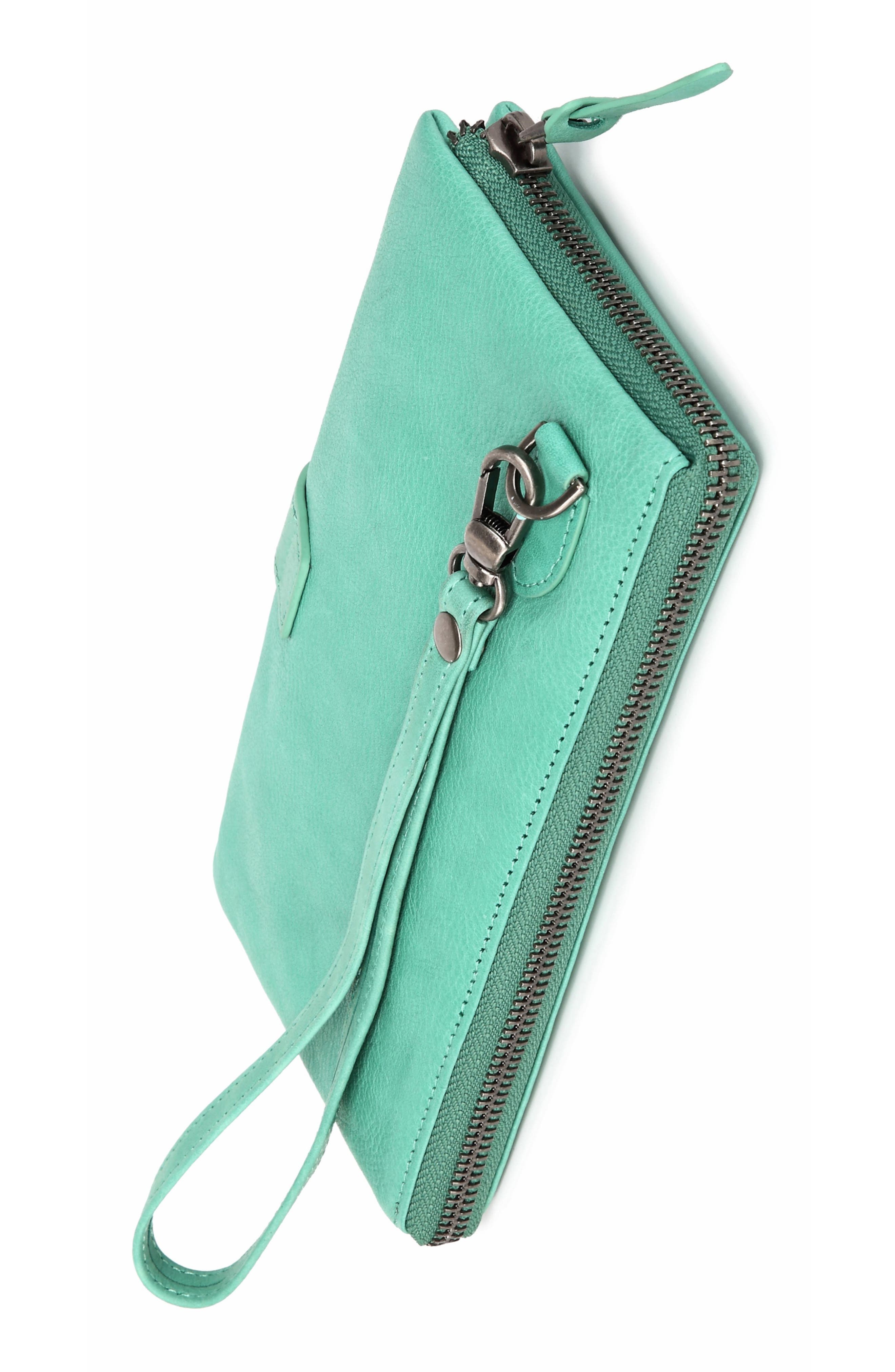 Snapper Clutch, Alternate, color, AQUA