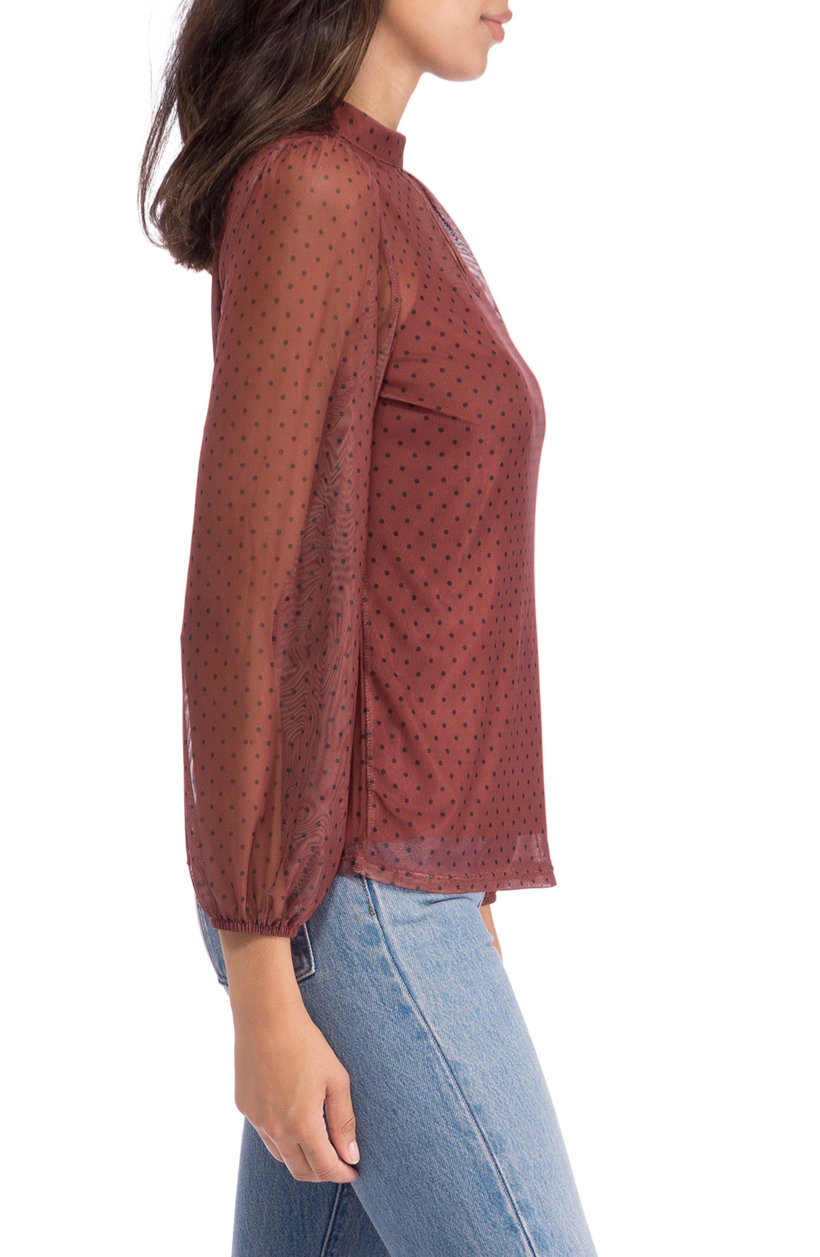 Bobeau Inverted Pleat Cutout Top (Women) | Nordstromrack