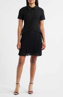 Julia Jordan Mixed Media Dress