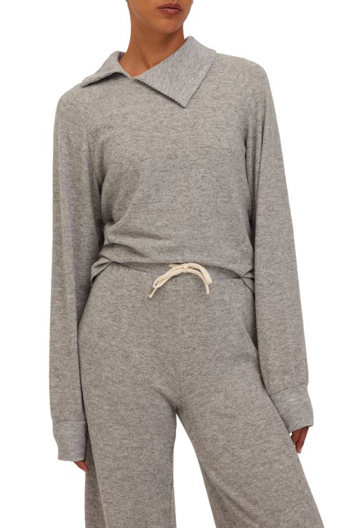 Project Social T Slow Morning Pullover In Htgrey