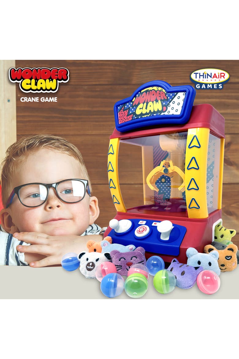 Wonder Claw Crane Machine Arcade Style Game, Alternate, color, Multicolored