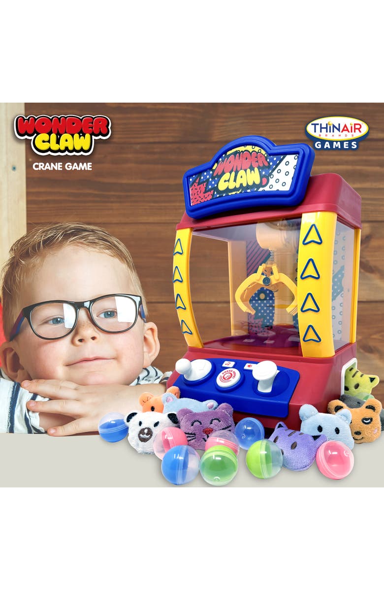 Thin Air Games Wonder Claw Crane Machine Arcade Style Game, Alternate, color, 