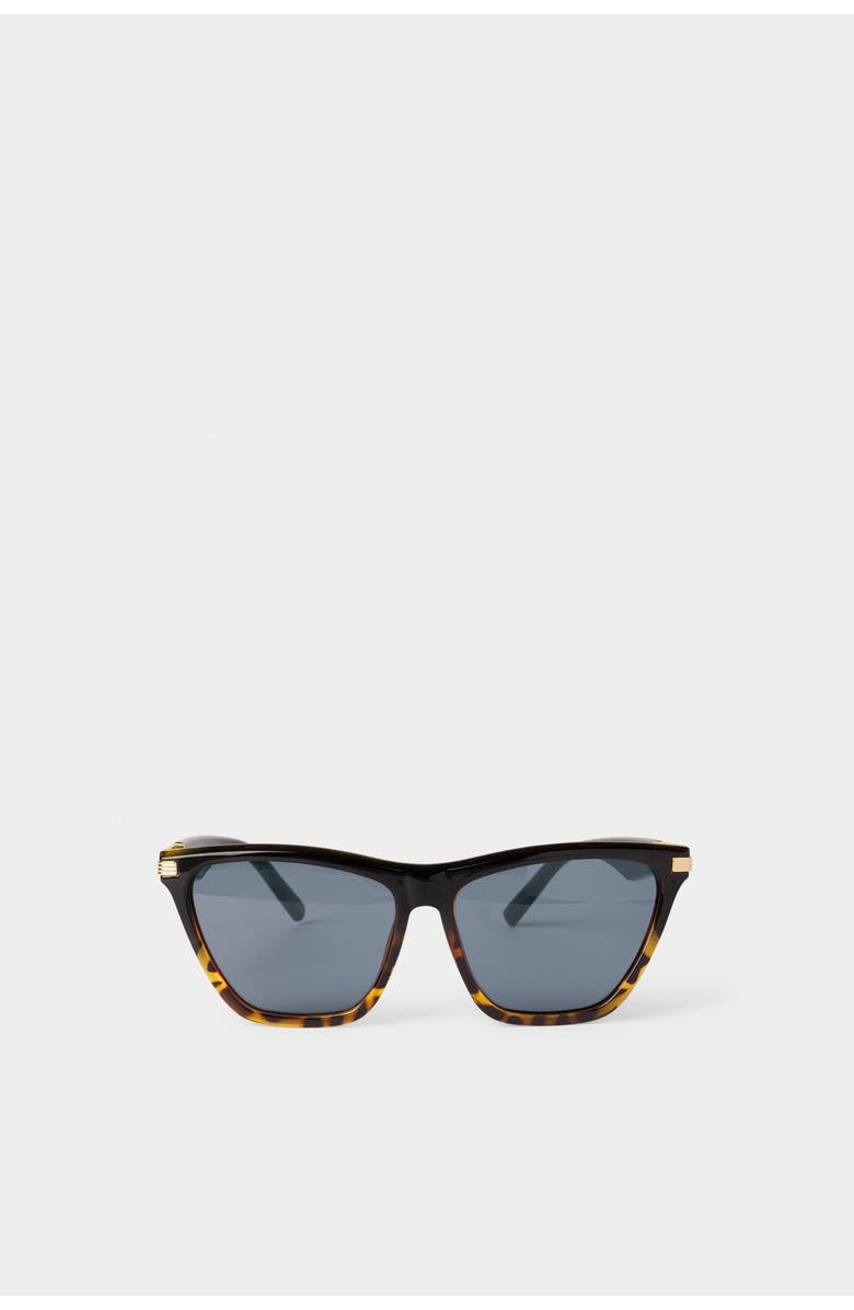 Katie Loxton Marbella Sunglasses in Black Tortoiseshell Gradient, Alternate, color, Black Tortoiseshell