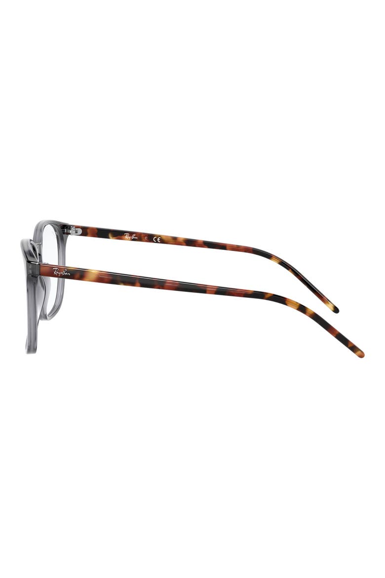54mm Square Optical Glasses, Alternate, color, TRANSPARENT