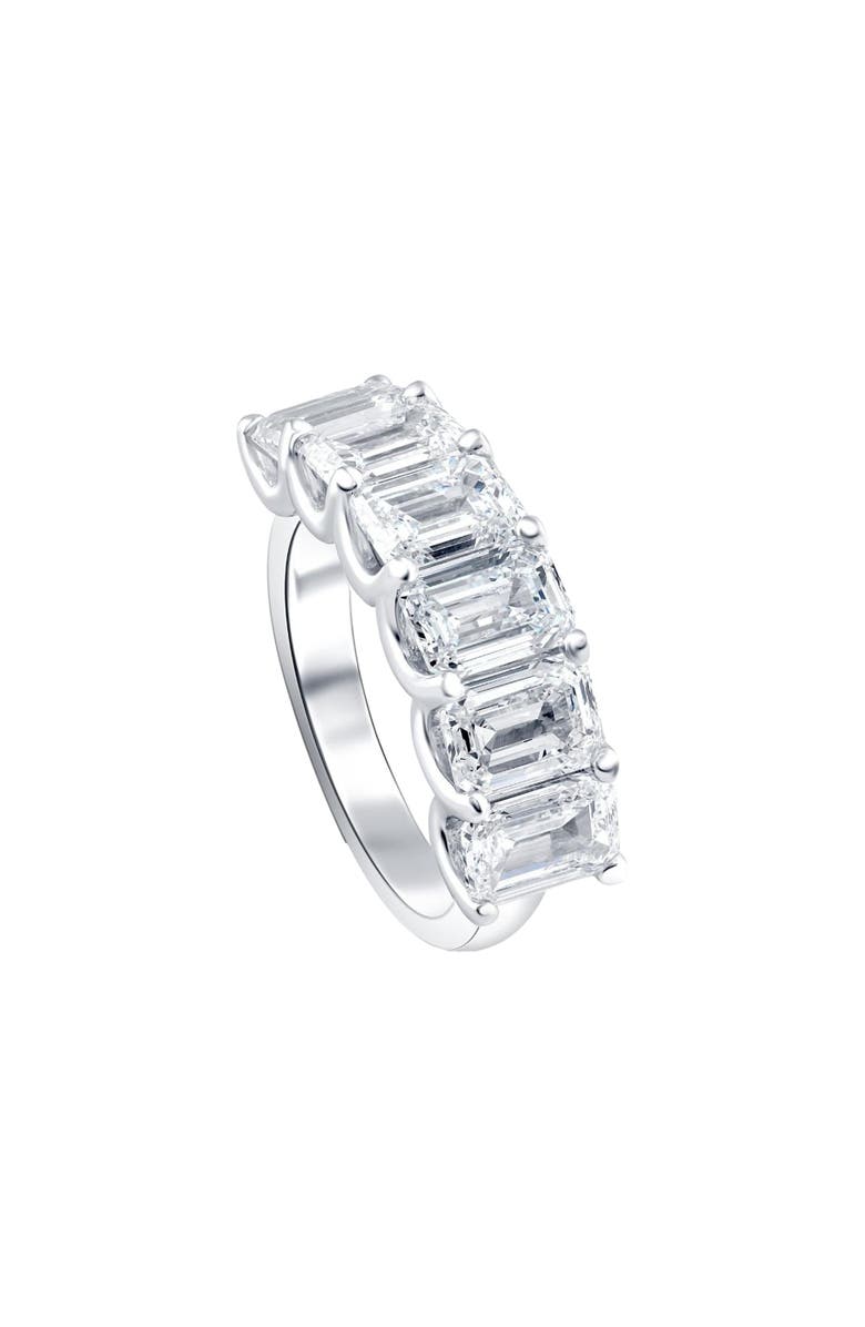 Bliss Diamond 6Ct TW Emerald Cut Diamond Ring U Prong Lab Grown 14k or Gold, Alternate, color, 