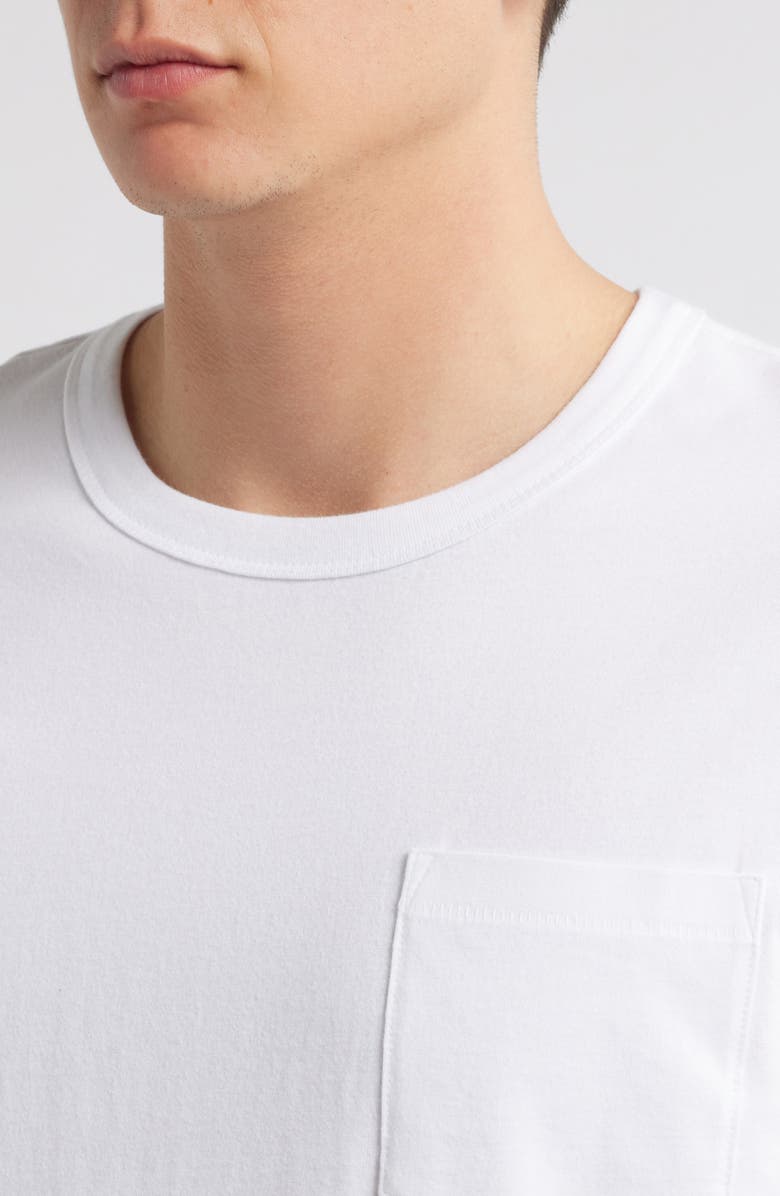 Treasure & Bond Lived in Cotton Pocket T-Shirt, Alternate, color, White