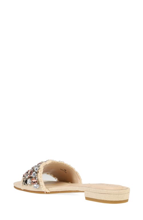 PELLE MODA PELLE MODA BAYER IMITATION PEARL SLIDE SANDAL 