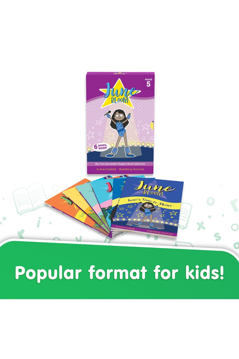 June Bloom Phase 5 Books, 6 Stories, Alternate, color, Multicolored