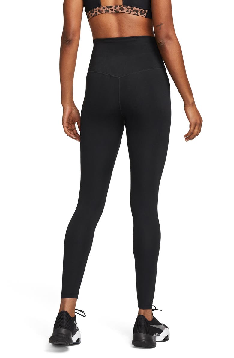 Nike Dri-FIT One High Rise Leggings, Alternate, color,