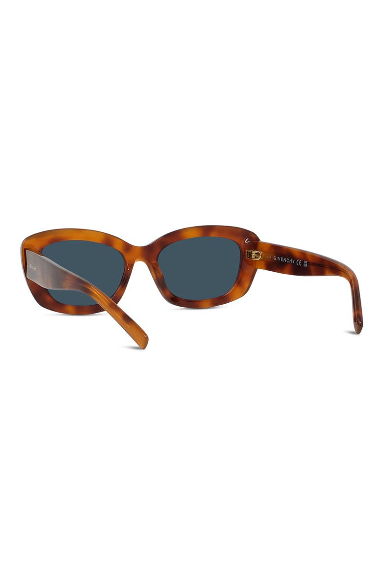 GV Day 54mm Geometric Sunglasses, Alternate, color, BLONDE HAVANA / BLUE