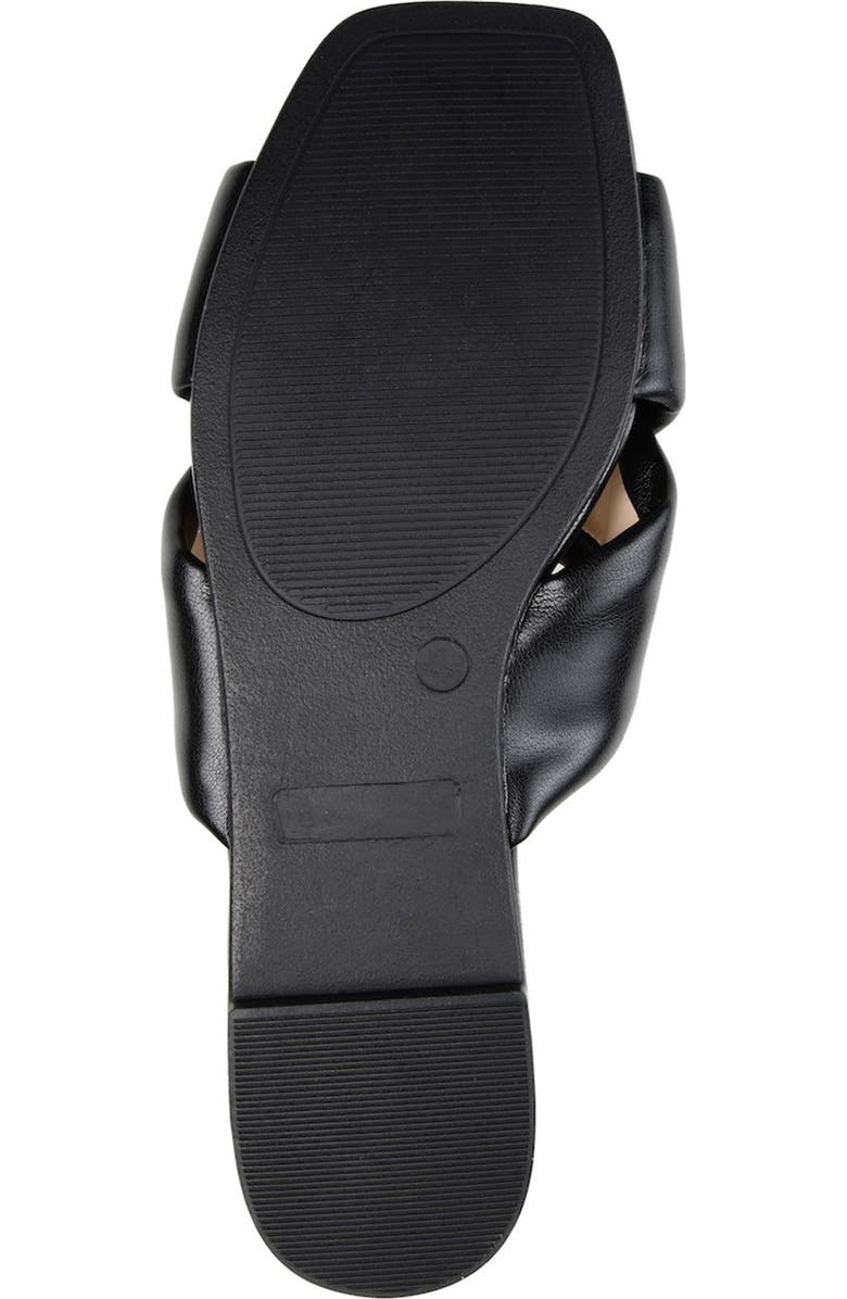 Journee Collection Carlotta Slide Sandal, Alternate, color, Black