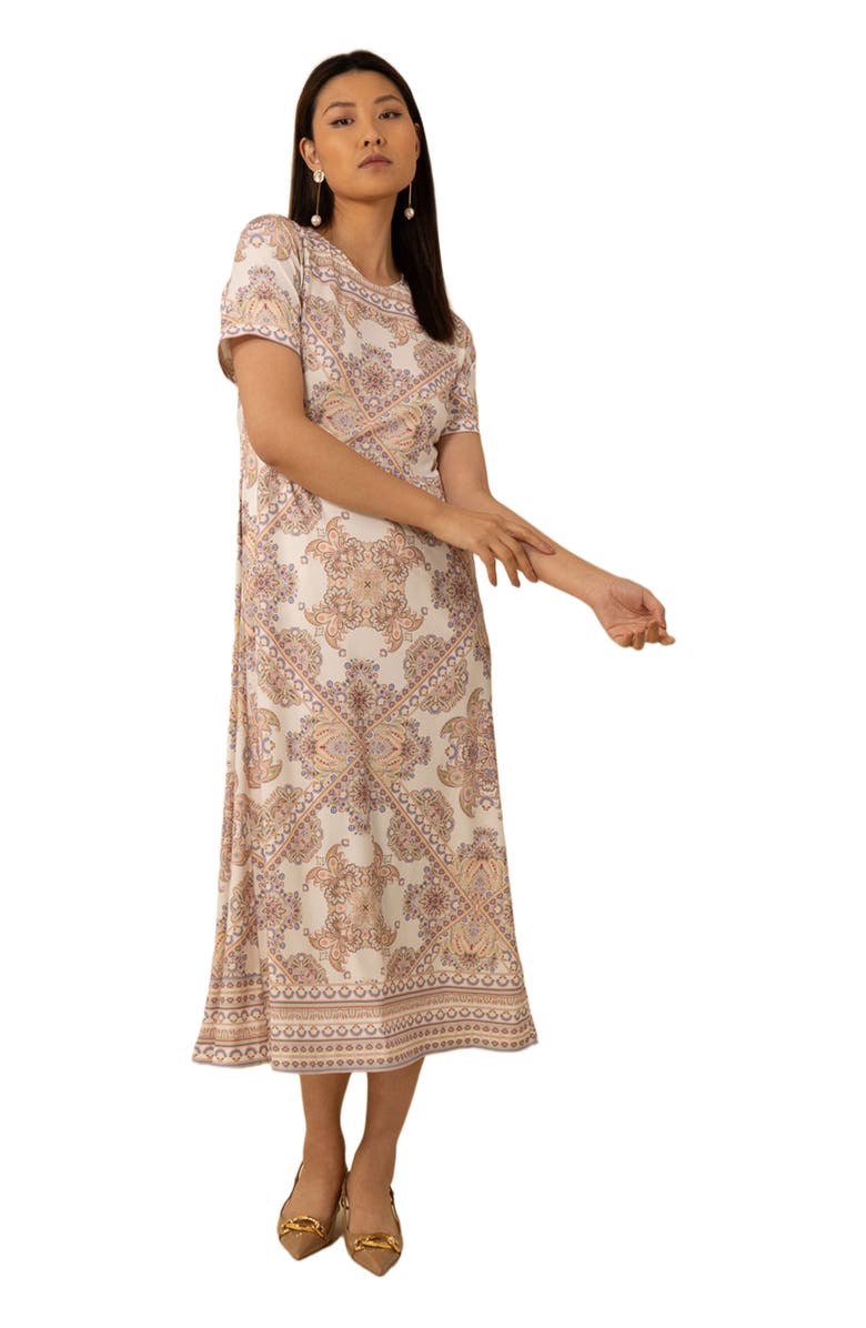 Halebob Emberly Jersey Dress, Main, color, 