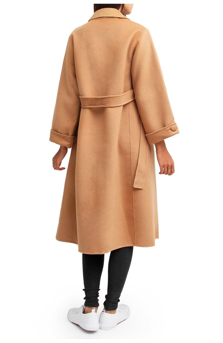 Belle & Bloom Stay Wild Oversized Wool Coat, Alternate, color, Camel