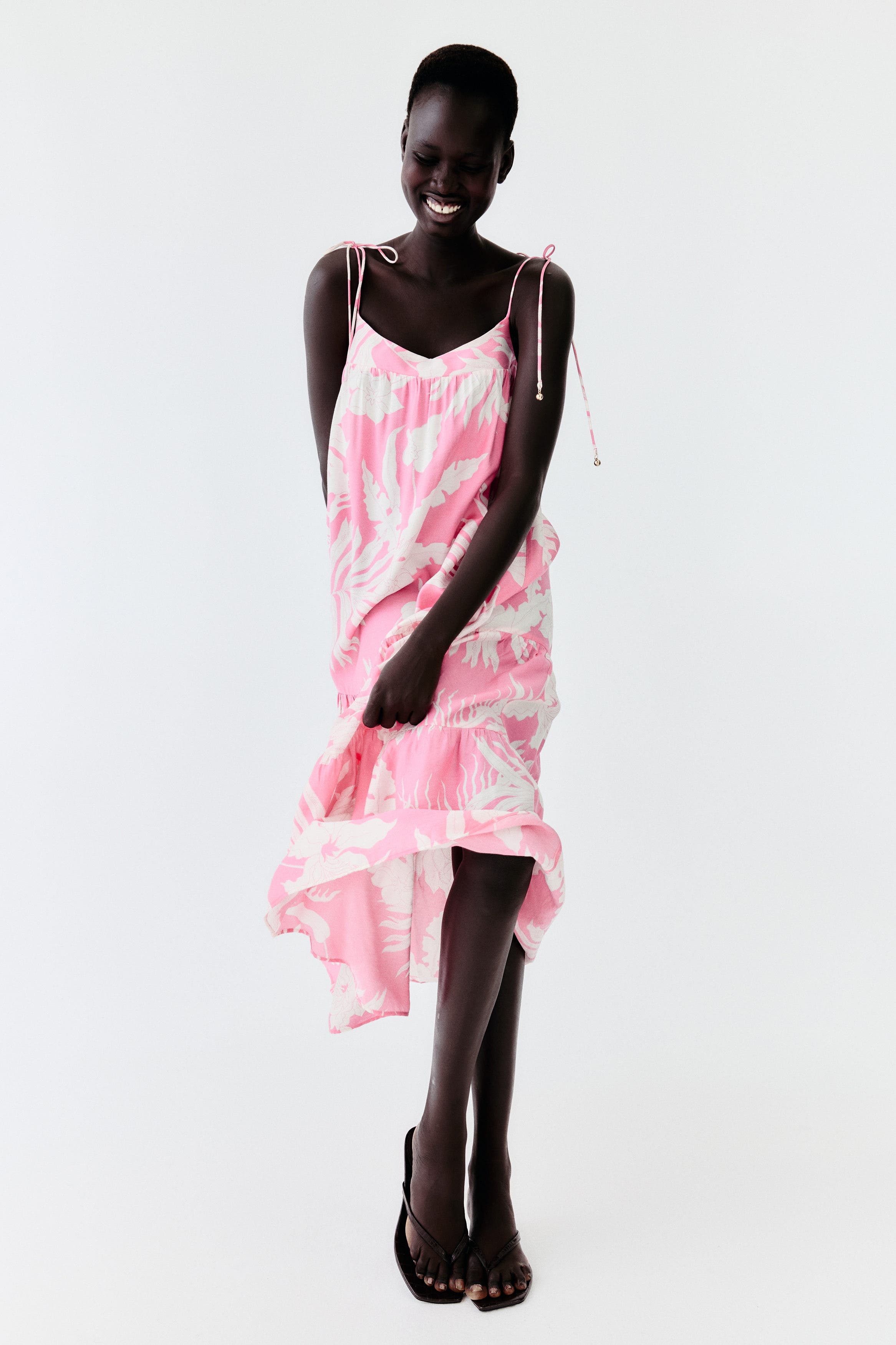 Tie-strap Maxi Dress - image 2