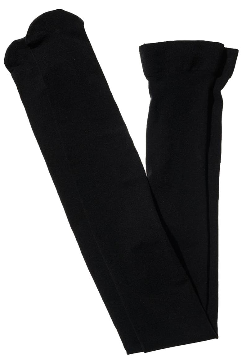 The Semi-Sheer Tights, Main, color, Black