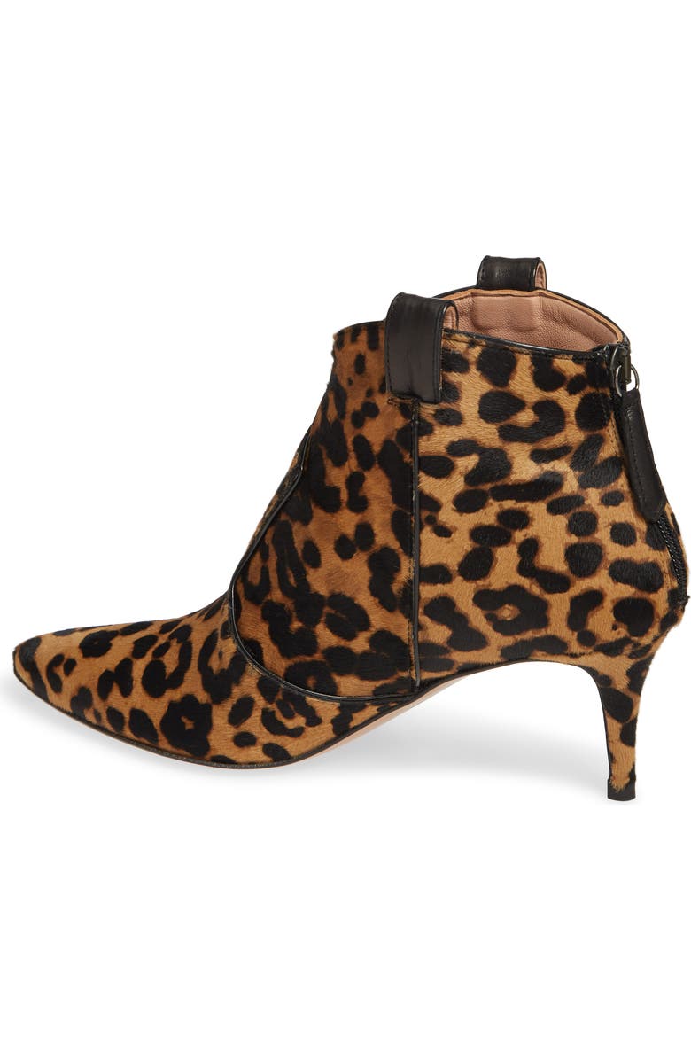 Veronica Beard Lexi Genuine Calf Hair Bootie, Alternate, color,