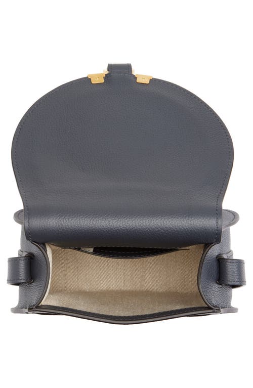 Chloé Small Marcie Leather Crossbody Bag In Black