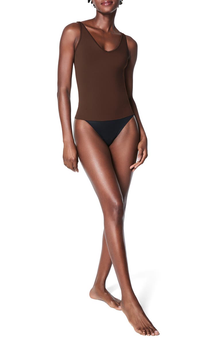 SPANX<sup>®</sup> SPANXsculpt<sup>™</sup> Seamless Power Tank, Alternate, color, Chestnut Brown