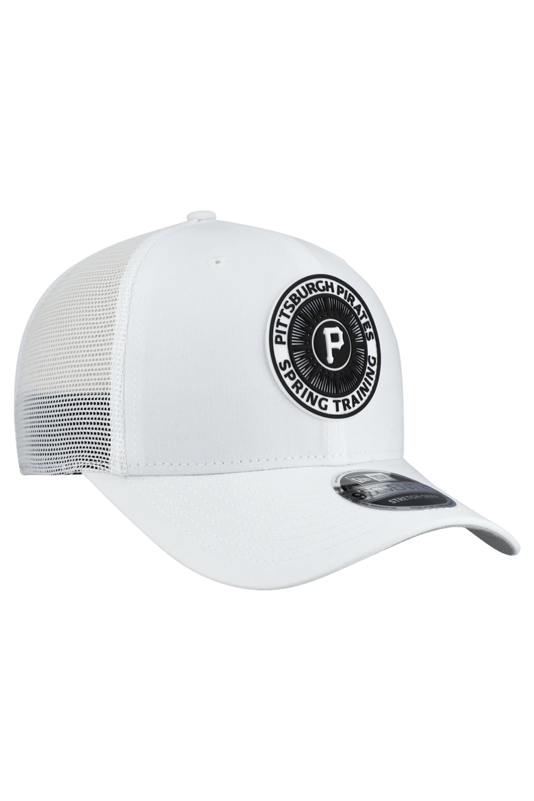 Men's New Era  White Pittsburgh Pirates 2026 Spring Training Fan Pack 9SEVENTY Adjustable Trucker Hat, Alternate, color, White