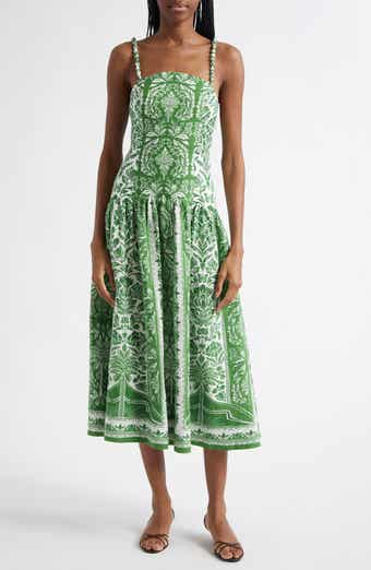 Delicate Tapestry Midi Dress