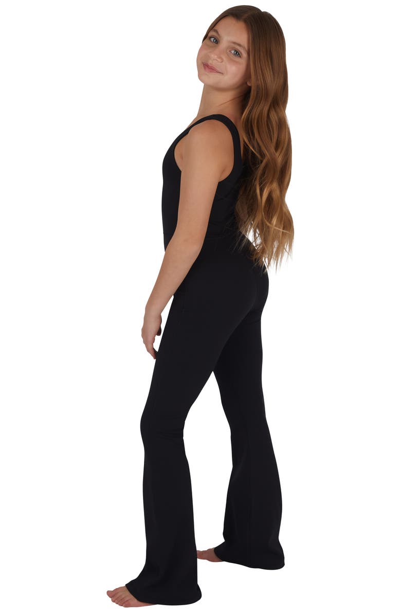 YOGALICIOUS Kids' Flared Leg Romper, Alternate, color,