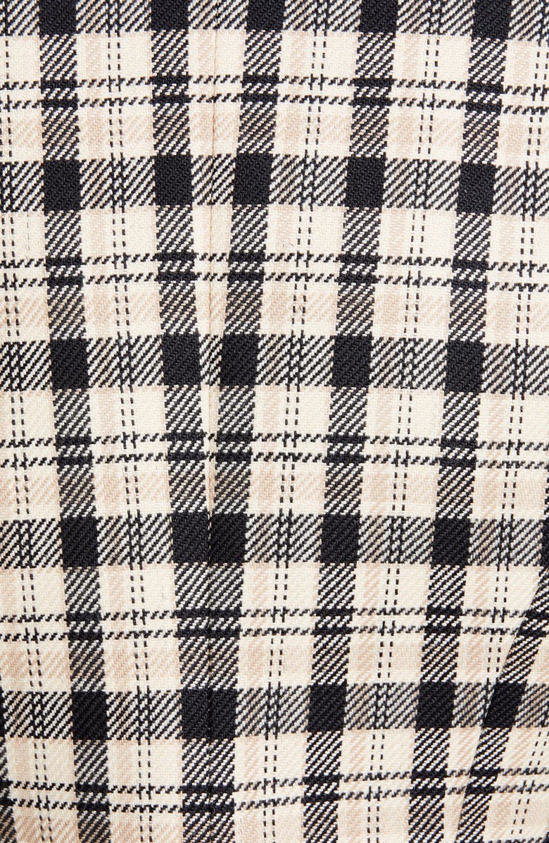 Michael Kors Collection Double Breasted Plaid Blazer, Alternate, color, 