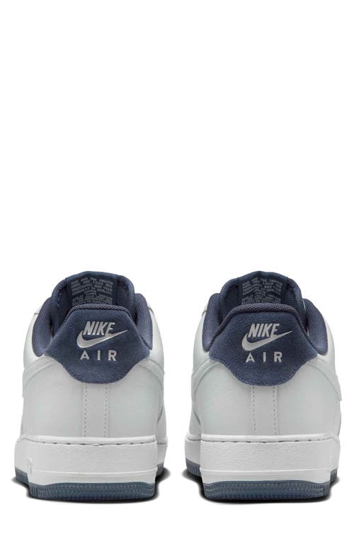 Nike Air Force 1 '07 Basketball Sneaker In Photon Dust/obsidian
