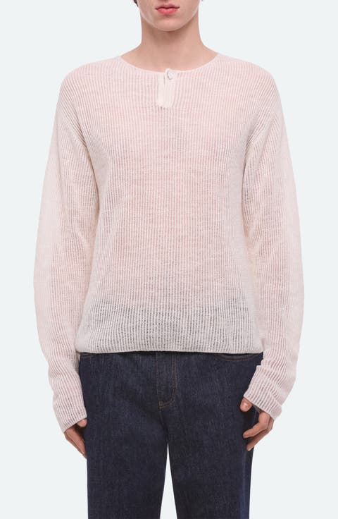 Texture Henley Sweater