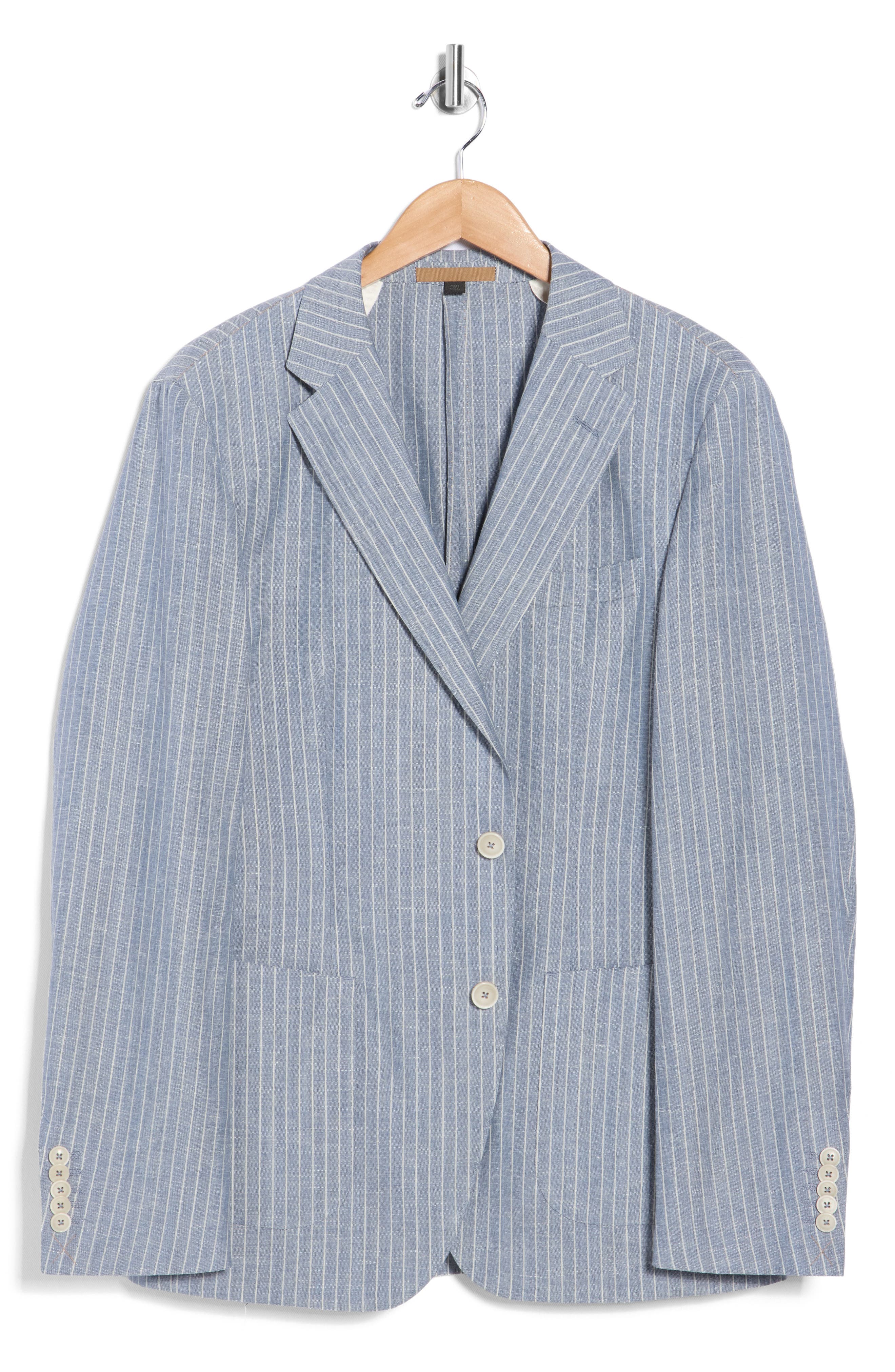 BOSS Heston Wool & Linen Blend Sportcoat