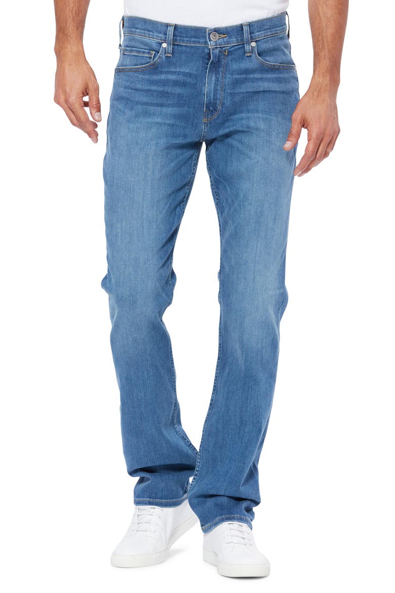 Transcend Normandie Straight Leg Jeans, Main, color, CARTWRIGHT