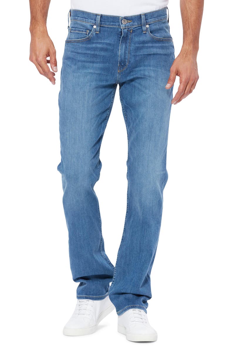 PAIGE Transcend Normandie Straight Leg Jeans, Main, color, Cartwright