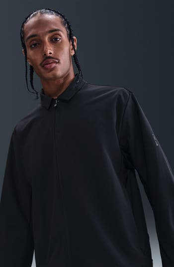 Nike Dri-FIT 24.7 PerfectStretch Zip-Up Shirt Jacket | Nordstrom