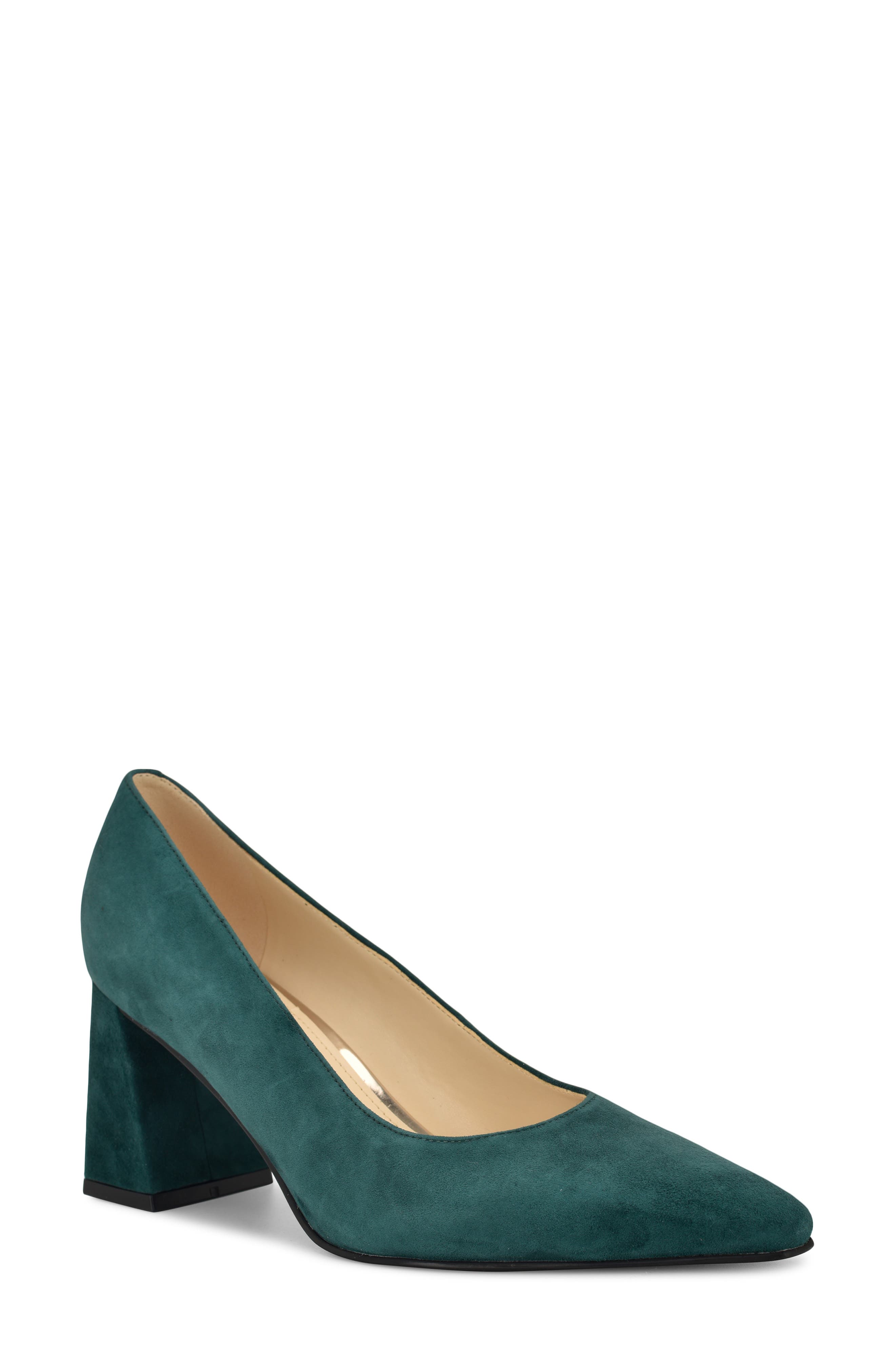 Nine West Monda Pump, Main, color, Dark Green