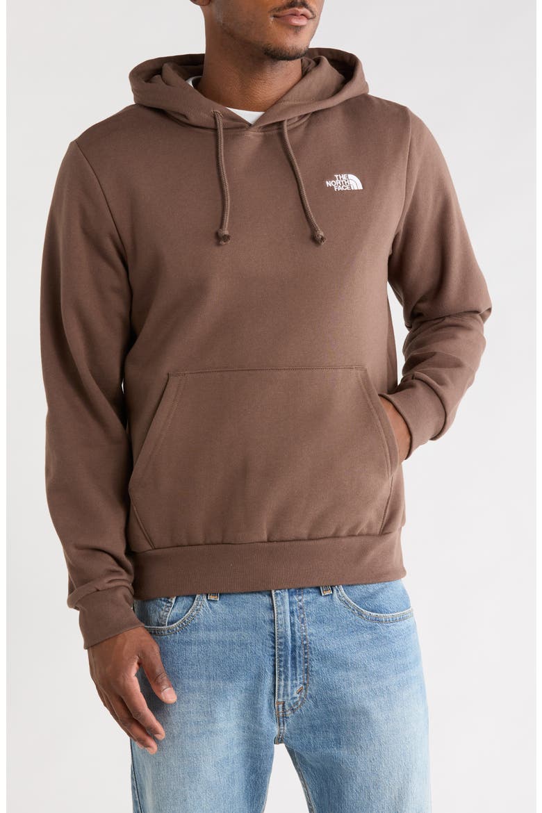 Evolution Simple Dome Regular Hoodie, Main, color, SMOKEY BROWN