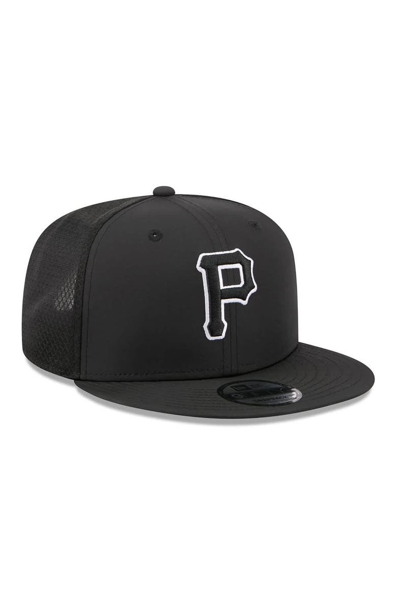 New Era Men's New Era Black Pittsburgh Pirates 2026 Batting Practice 9FIFTY Snapback Hat, Alternate, color, Black
