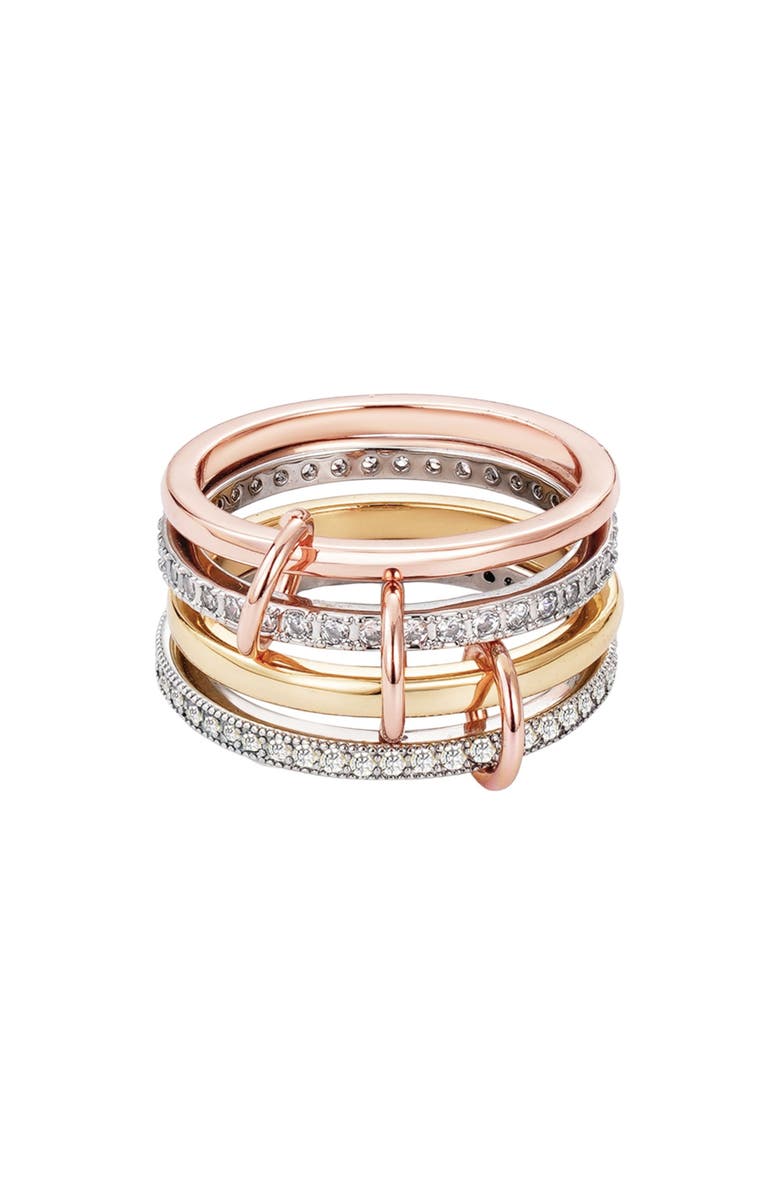Cubic Zirconia Multiband Ring