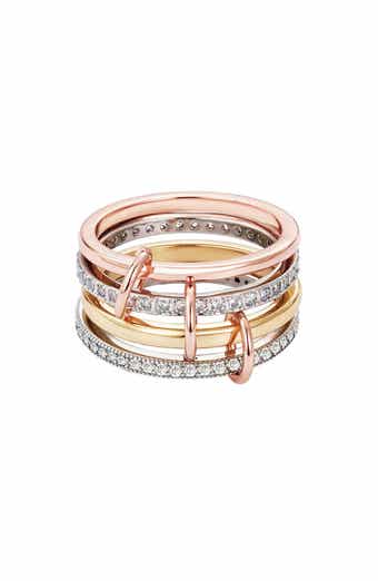 Cubic Zirconia Multiband Ring