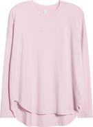Zella Sueded High-Low Long Sleeve T-Shirt