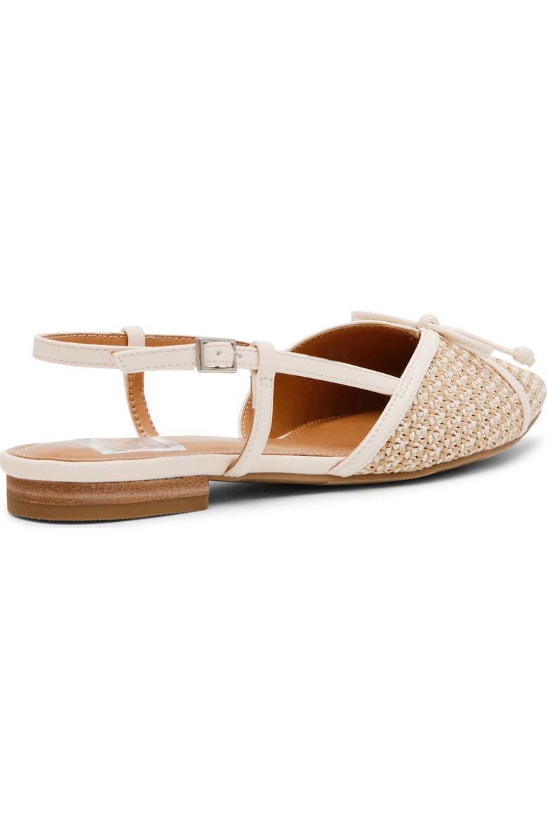 DV by Dolce Vita Carsen Slingback Flat, Alternate, color, Cream