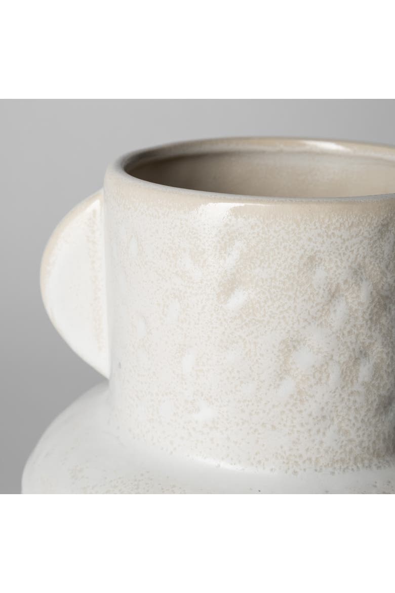 Judy Eggshell Ceramic Vase, Alternate, color, Cream