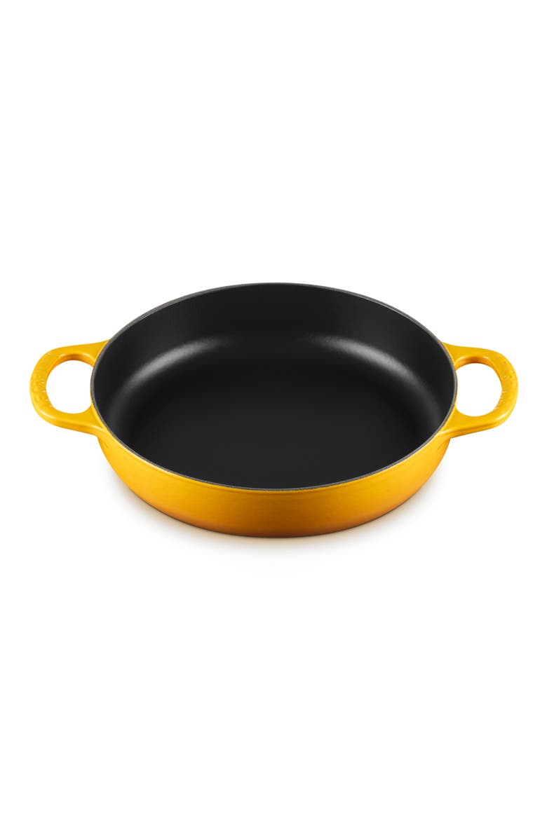 Signature Enamel Cast Iron Everyday Pan, Alternate, color, NECTAR