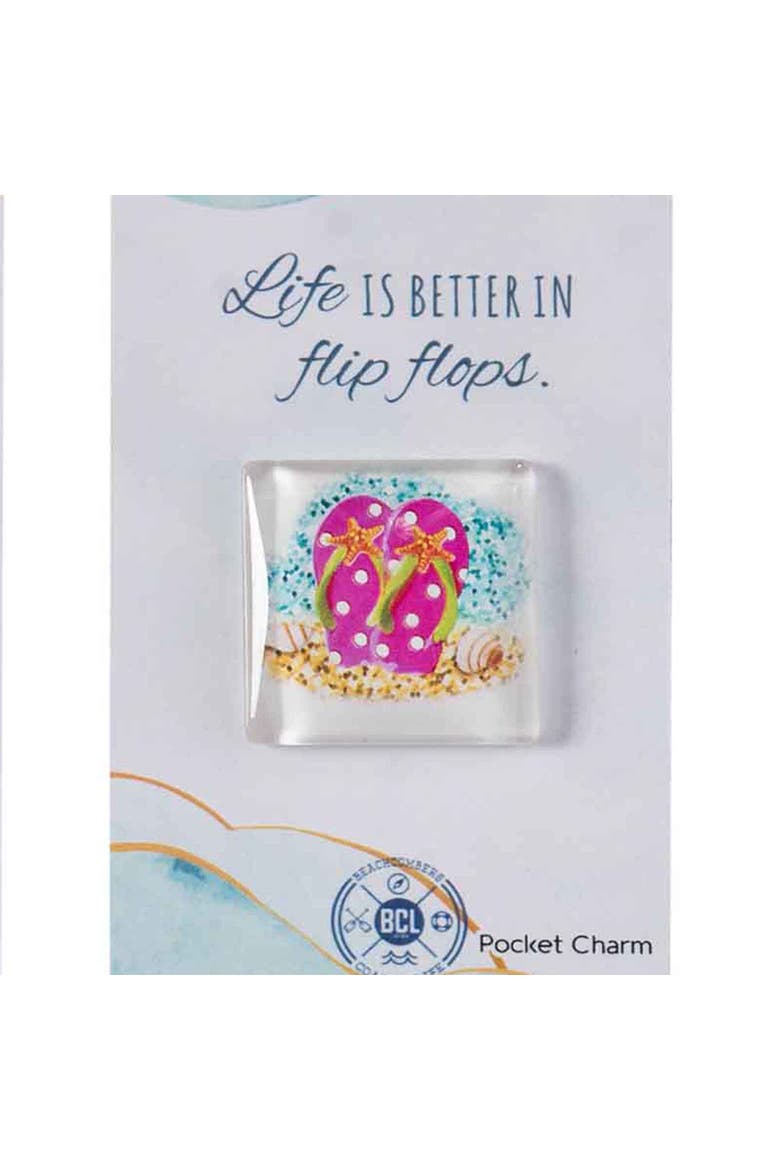 Beach Keepsake Pocket Charms Assortment of 6, Alternate, color, Blue